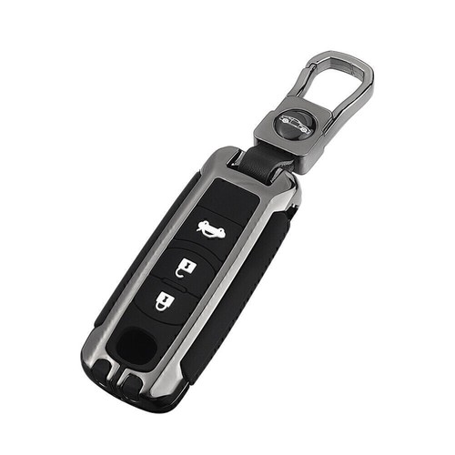 Zinc Alloy Full Sealed Car Key Fob Case Cover Shell Holder Fit Mazda3 CX-5 CX-30 - Picture 4 of 8