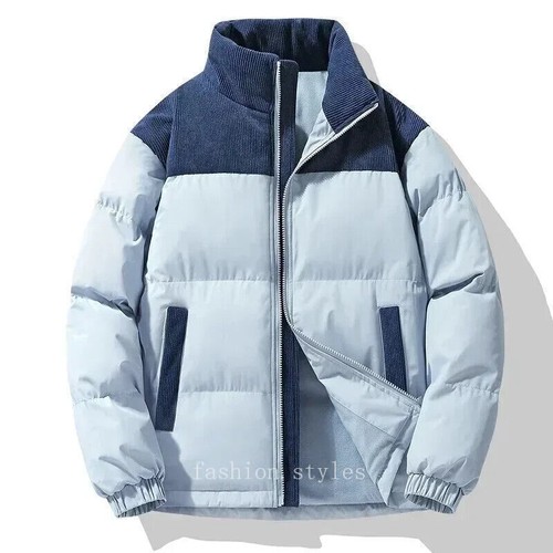 Winter Puffer Jacket Men New Down Coats Sports Jackets Unisex Outwear Parka - Picture 3 of 31