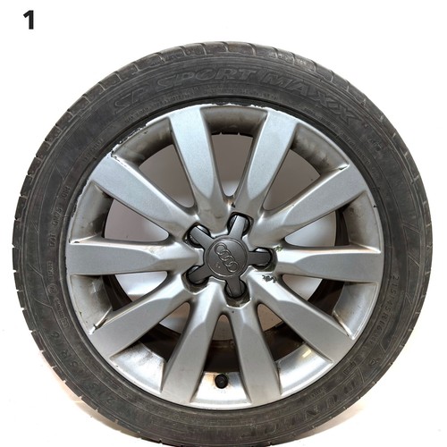 Audi A1 8X Original Alu-Felgen LK 5x100 ET34 Sommer-Reifen 215/45 R16 - Bild 3 von 6