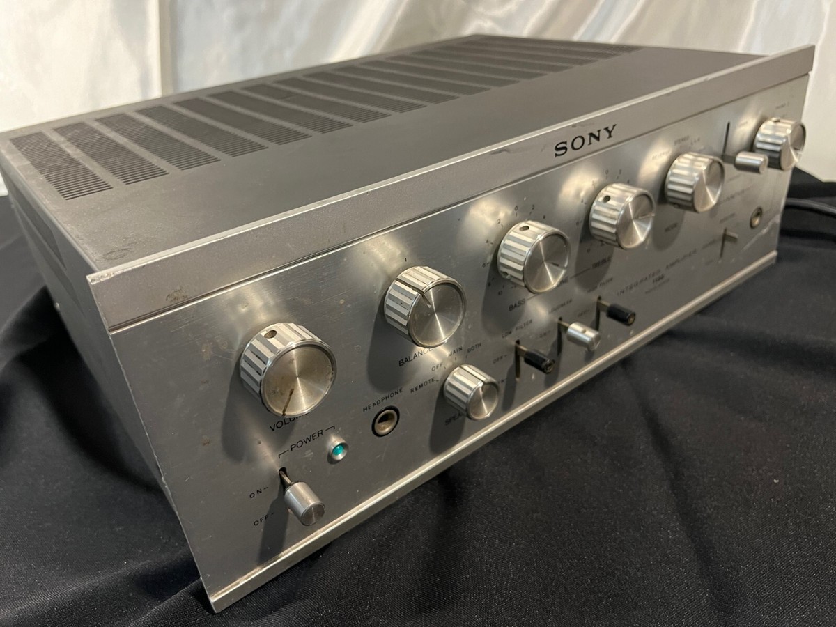 SONY ソニー　プリメインアンプ　ta1130a SONY TA-1130 プリメインアンプ