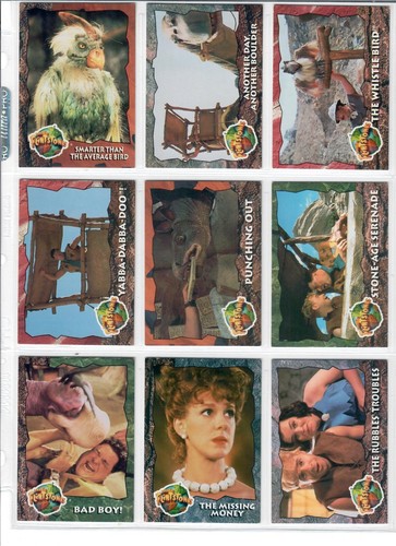 Lot of 78 1993 Topps Te Flintstones Trading Cards. - Bild 2 von 9
