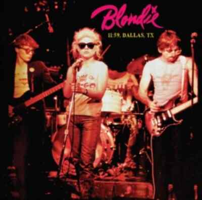 BLONDIE: 11:59. DALLAS TX - LP vinyl colour mint sealed live debbie harry newave