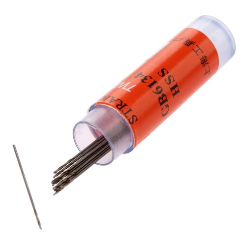 10x Micro Drill HSS Bits 0.5mm-3.5mm Straight Shank PCB Twist Drill Bits Set - Picture 8 of 35