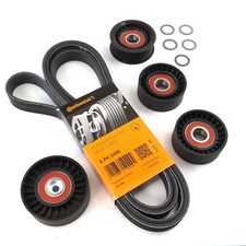 CONTI 6PK2498 Keilrippenriemen + Spannrolle Rollensatz für Audi VW 2.7 3.0 TDI