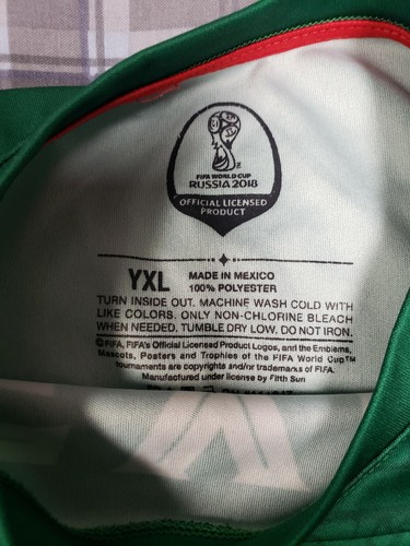 Mexiko WM 2018 Trikot Jugend XL grün - Bild 3 von 7