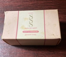 Skin So Soft Avon Soft And Sensual Glycerin Soap Vintage 1996 New