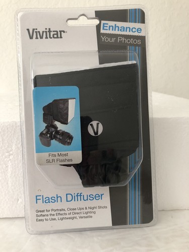 Vivitar Light/Flash Diffuser.FITS MOST SLR FLASHES.NEW.SEALED. - Picture 5 of 11