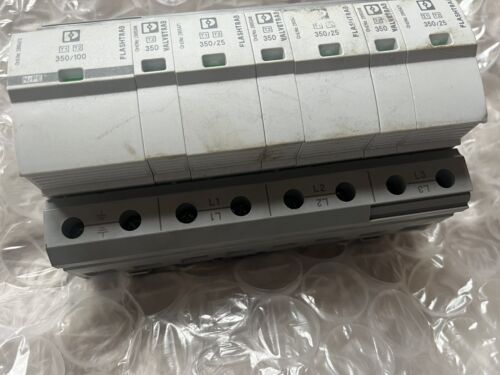 Phoenix Contact FLT-SEC-T1+T2-3S-350/25-FM 2905470 & FLT-SEC-T1-350/25-P Combo - Picture 2 of 8