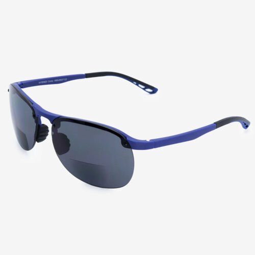 Gafas de sol bifocales VITENZI TR90 semi sin montura gafas teñidas de sol con Rea - Imagen 20 de 26