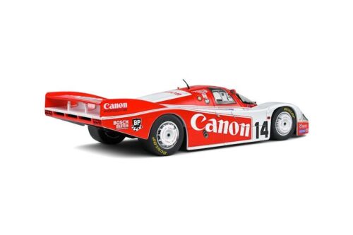 PORSCHE 956 LH #8 1983 Le Mans 24hr Canon Racing 1/18 Scale Solido DIECAST - Picture 10 of 11