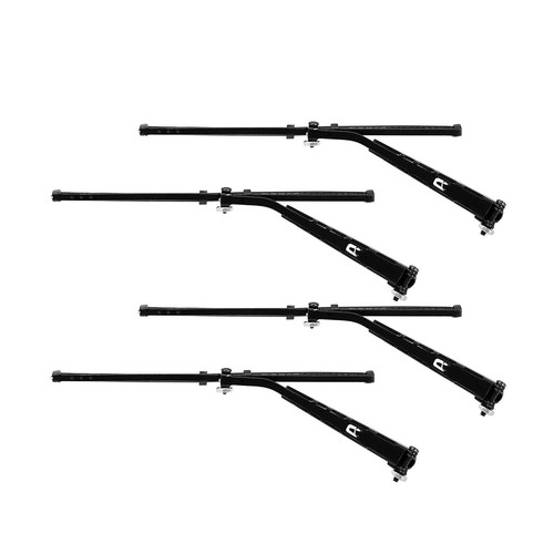 INJORA Metal Windshield Wiper for 1/10 RC Crawlers (Black, Silver) - Picture 2 of 29