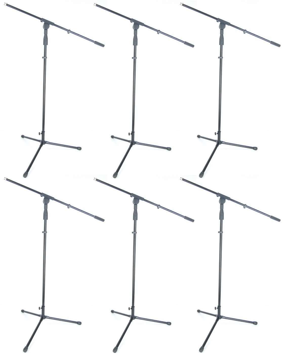 6 x Microphone Stand Mic Tripod ADM S22B mirkofonstativ with Gallows/Swing Arm 6 x Microphone Stand Mic Tripod ADM S22B mirkofonstativ with Gallows/Swing Arm