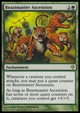 MTG Magic the Gathering Beastmaster Ascension (159/280) Zendikar LP