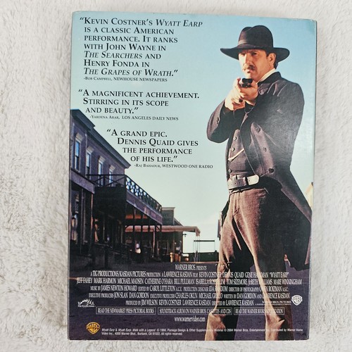 Wyatt Earp (Two-Disc Special Edition 1994 DVD) Kevin Costner—VG - Picture 3 of 9