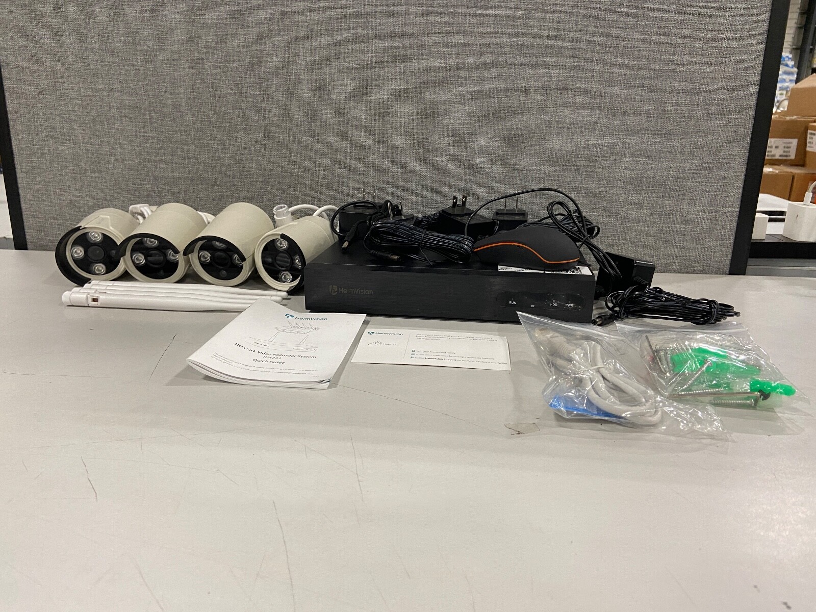 HeimVision HM241/HM241A 4Cam Network Video Recorder System eBay