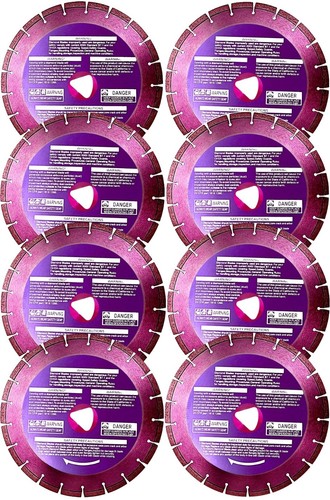 10" Soff-Cut Early Entry Diamanttrennscheibe Excel lila XL10-1000 Artikel 542756100 - Bild 8 von 16