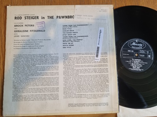 Quincy Jones And His Orchestra – The Pawnbroker (Explosive Motion Picture Score) - Picture 4 of 7