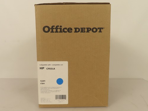 Office Depot HP CF031A Cyan Laser Toner Cartridge - Picture 2 of 2
