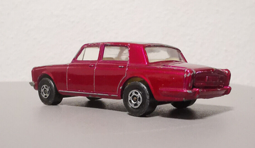 Matchbox Series Superfast -No. 24 Rolls-Royce Silver Shadow Rot ohne OVP England - Bild 10 von 23