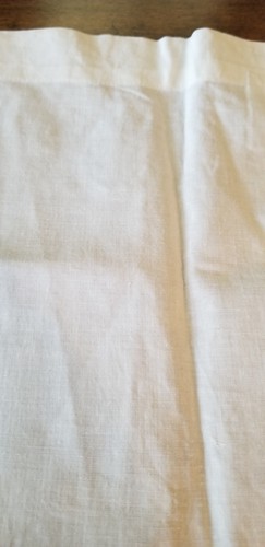 Table Runner Dresser Scarf Embroidered Bright White Cotton Crochet Vintage 22x14 - Picture 10 of 10