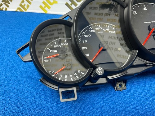 2010 - 2012 PORSCHE PANAMERA DASH INSTRUMENT CLUSTER GAUGE SPEEDOMETER OEM 107k - Foto 2 di 20