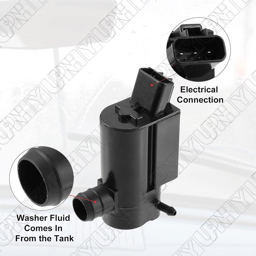 バッグ HY 85330-12280 Windshield Washer Pump With Rubber Grommet For
