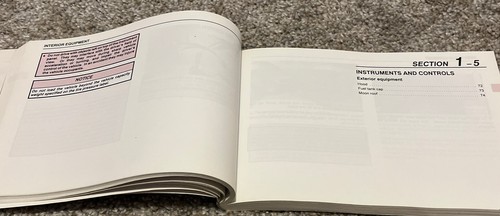 2002 LEXUS RX 300 OWNERS MANUAL OPERATORS USER GUIDE BOOK SET - Picture 5 of 6