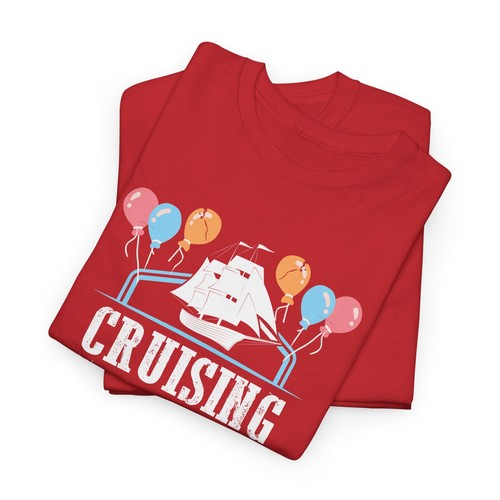 60 Years Old Bday gift Vacation Cruising On My 60th Birthday Unisex T-Shirt - Picture 25 of 31