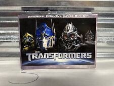 Transformers Exclusive 2-Disc DVD Set Includes Prequel