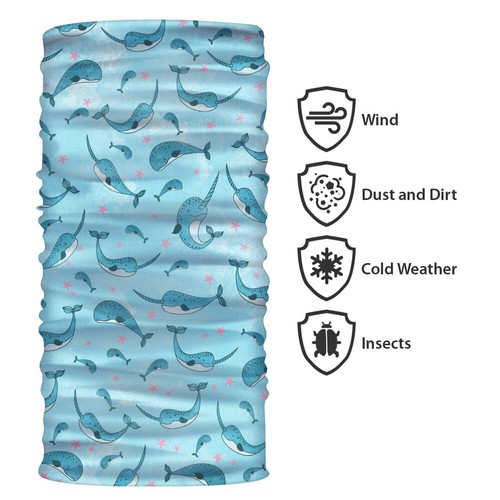 Bandana Tubo Bufanda Usar Cubierta Facial Máscara Cuello Polaina Diadema para Deportes al Aire Libre - Imagen 150 de 200