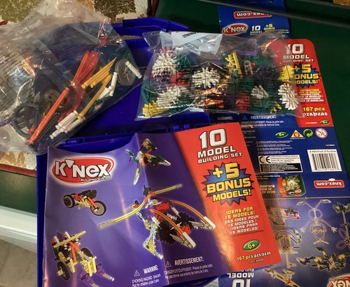 K'NEX Building System 10 Model Building Set - 5 Bonus Models - 167 Pieces - Picture 2 of 4