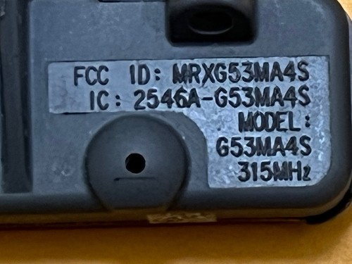 Set of 4 OEM TPMS Sensors for 2007-2014 GM Cars SKU 20922900 MRXG53MA4S 315MHz - Bild 3 von 9
