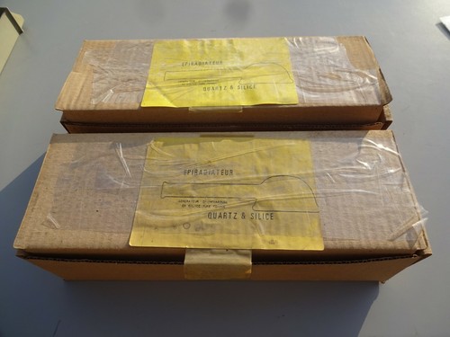  Lot of 2pcs Epiradiateur Quartz & Silice NOS   - Picture 1 of 12