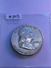 1962 D Franklin Half Dollar Ben Benjamin 90% Silver Coin