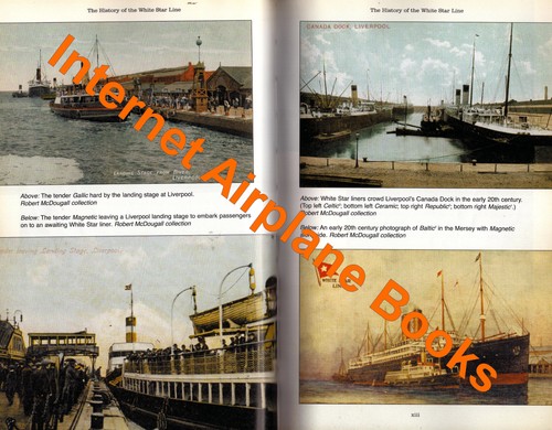 HISTORY OF THE WHITE STAR LINE BRITISH TRANS-ATLANTIC SHIPPING TITANTIC SOFTBOUN - Picture 4 of 7