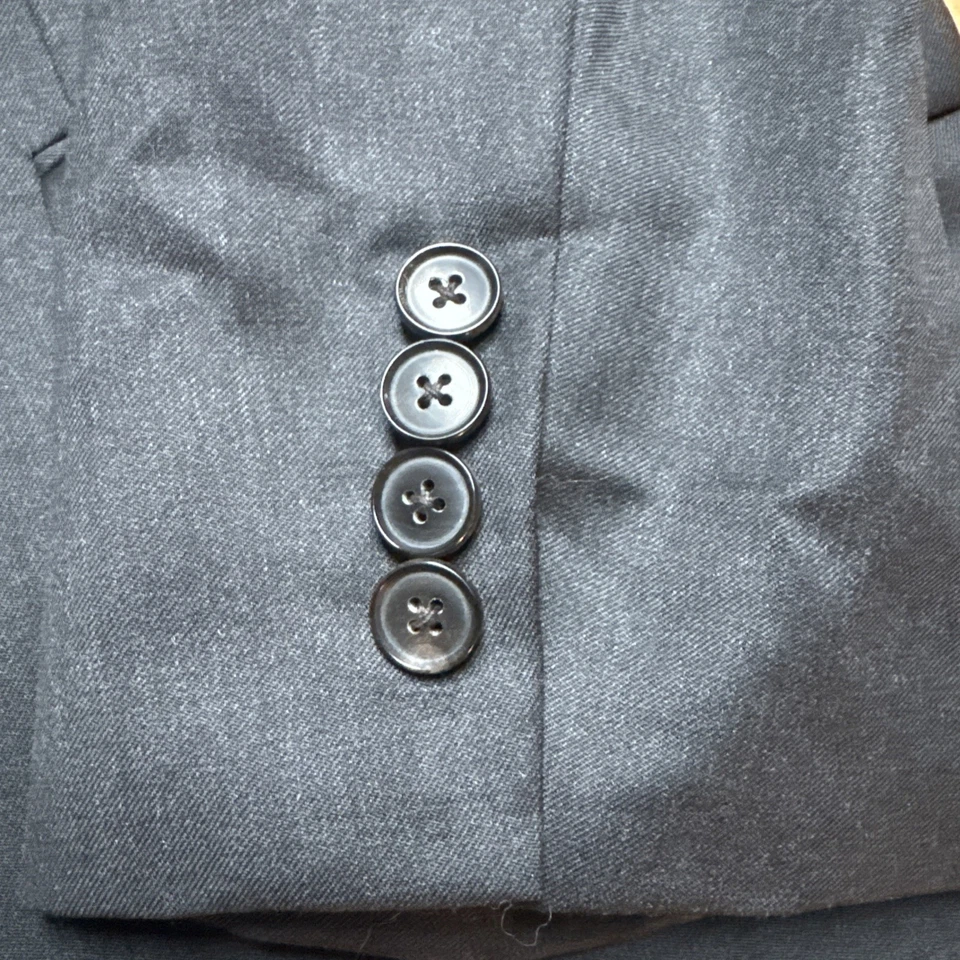 Hugo Boss Suit Men 42S Dark Gray Charcoal Pasolini Movie Super 100 Pants 34 x 28 - Image 2 of 4