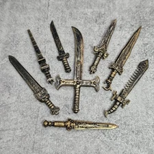 8pack Weathered Swords Blocks Weapons  for Minifigures Ga7wsw7