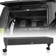 Fit 07-18 Jeep Wrangler Jk 4-door Hardtop Trunk Upper Locking Storage Box Steel