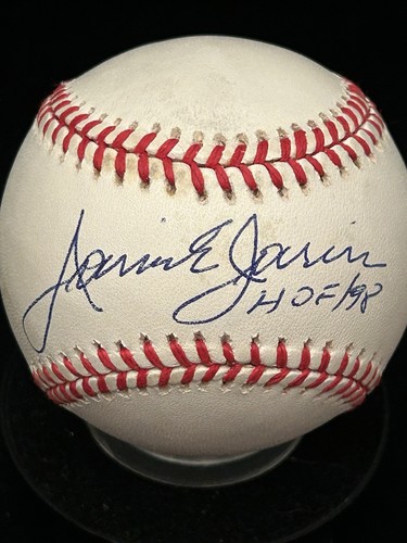 JAIME JARRIN LOS ANGELES DODGERS ANNOUNCER HOF 98 SIGNED RONL BASEBALL JSA COA - Picture 2 of 9