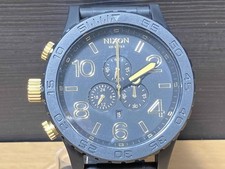 Nixon SIMPLIFY THE51-30 Chronograph Quartz Watch, Black from Japan