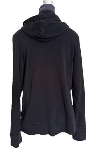 Marine Layer Womens Jacket Zip L Black Athleisure Comfort Cotton Modal Spandex - Picture 10 of 22
