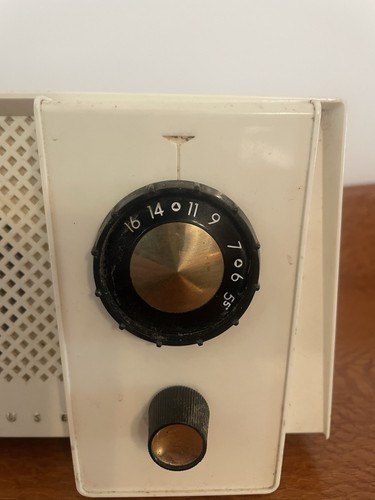 Vintage Westinghouse Radio Model H743T4 Shadow White funktionstüchtig schöner Zustand - Bild 4 von 9