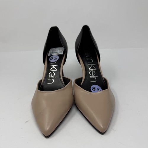 Calvin Klein Shoes Womens Size 8.5 Pointed Toe Heels Pumps Colorblock Dress - Picture 7 of 12