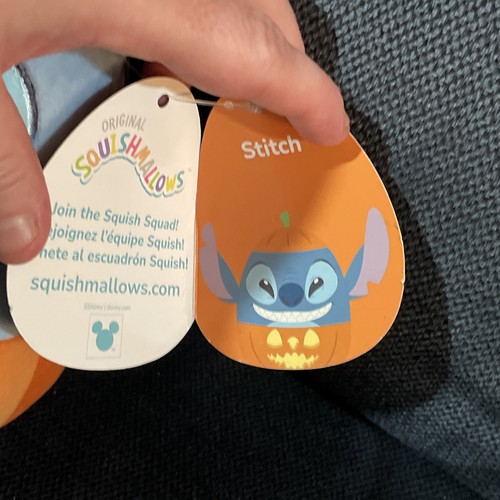 Squishmallows 8" Halloween Stitch come zucca malvagia NUOVO con etichetta 2025 - Foto 4 di 16