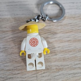 Lego Ninjago Sensei Wu Mini Figure Keychain Toy Fob Backpack Purse Charm 853101
