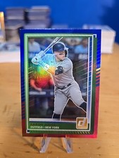 2025 Donruss Aaron Judge Red & Blue Foil NY Yankees