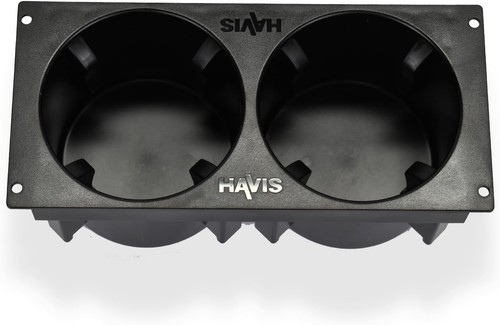 Compact 4"x4" Black Car Cup Holder with Internal Mount - Fits Most Vehicles - Bild 3 von 9