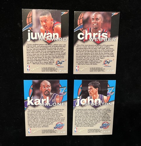 97/98 Talkin Hoop's; Jazz, Wizards, Karl Malone, John Stockton, Juwan Howard - Imagen 6 de 6