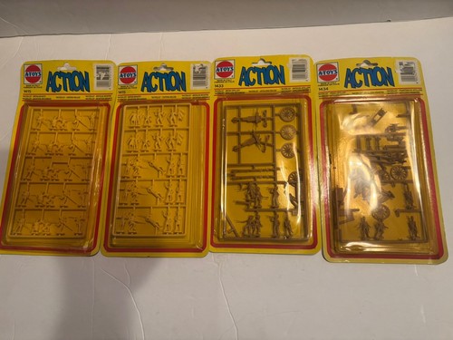 A-TOYS Waterloo Lot of (2) 1415 Infantry (1) 1433 Artillery (1) 1434 Artillery - Bild 1 von 5