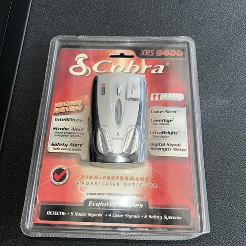 Cobra Xrs-9400 Radar Laser Detector 11 Band 360 Detection